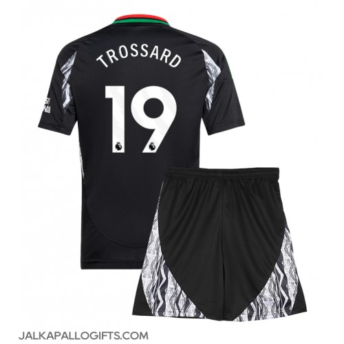 Arsenal Leandro Trossard #19 Vieras Peliasu Lasten 2024-25 Lyhythihainen (+ Lyhyet housut)